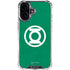 DC Comics Green Lantern Original Logo iPhone 16 Clear Case